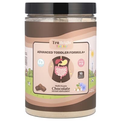Детская смесь Advanced Toddler Formula+, для возраста 1-3 года, шоколад, 0.59 lbs (266 g)