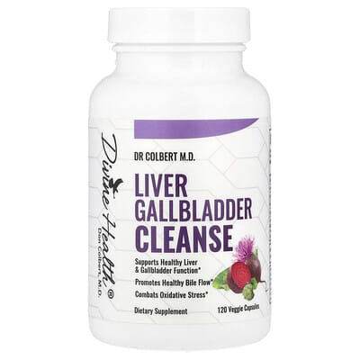 Пищевая добавка Dr Colbert M.D. Liver Gallbladder Cleanse, 120 Veggie Capsules