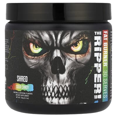 The Ripper, Fat Buner, Sour Candy, 5.3 oz (150 g)