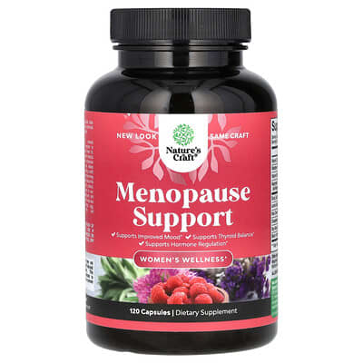 Женский Wellness, поддержка при менопаузе, 120 Capsules