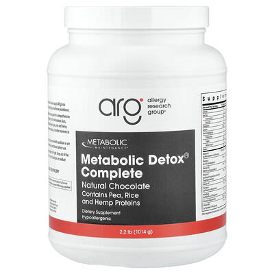 Metabolic Detox® Complete шоколадный вкус 2.2 lb (1,014 g)