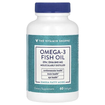 Рыбий жир Omega-3, 60 Softgels