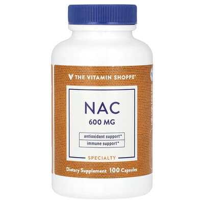 NAC, 600 mg, 100 капсул