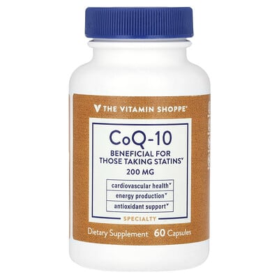 CoQ-10, 200 mg, 60 капсул