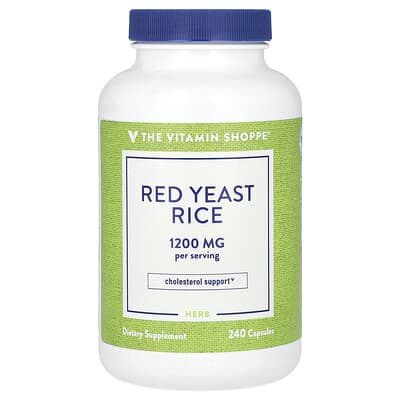 Красный ферментированный рис, 240 капсул (600 mg per Capsule)