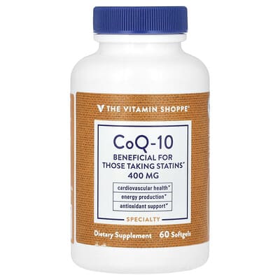 CoQ-10, 400 mg, 60 мягких капсул