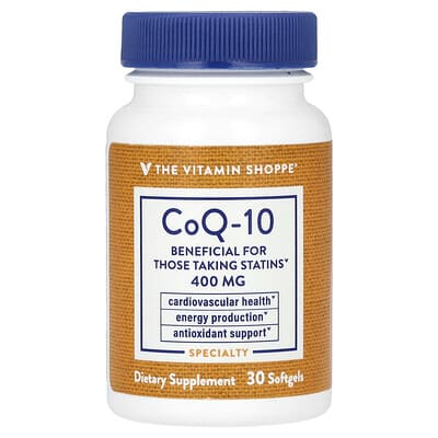 CoQ-10, 400 mg, 30 мягких капсул