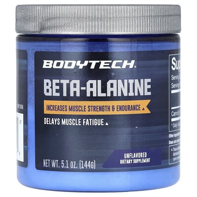 Бета-аланин BodyTech, без вкуса, 144 g