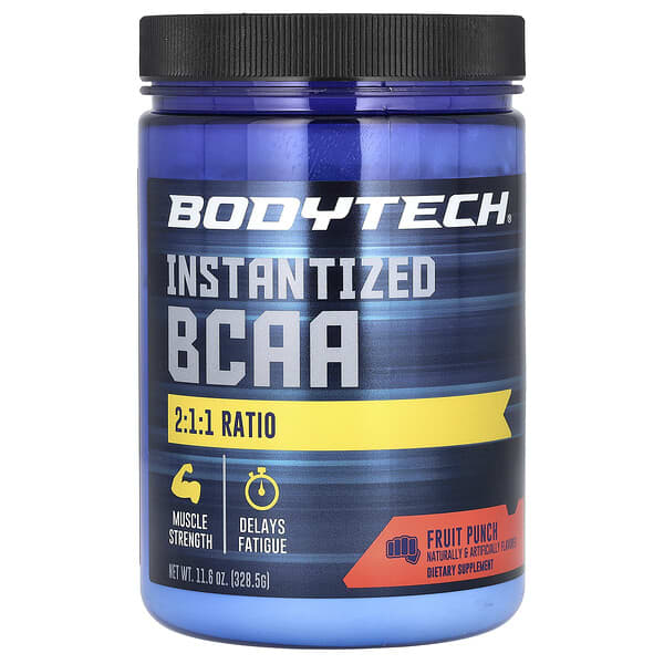 BodyTech Instantized BCAA, фруктовый пунш, 11.6 oz (328.5 g)