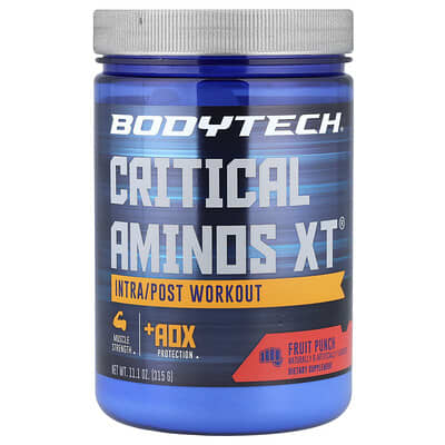 Аминокислоты Critical Aminos XT Fruit Punch, 11.1 oz (315 g)