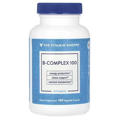 B-Complex 100, 100 Vegetable Capsules