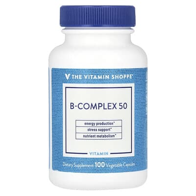 B-Complex 50, 100 вегетарианских капсул