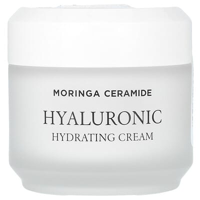 Moringa Ceramide, гидратирующий крем с гиалуроновой кислотой, 1.69 fl oz (50 ml)