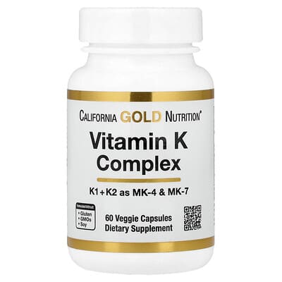 Vitamin K Complex, 60 Veggie Capsules