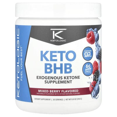 Keto BHB, смесь ягод, 8.8 oz (246 g)
