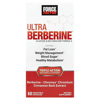 Ultra Berberine™, Glucose & Metabolism Formula, 60 Vegetable Capsules