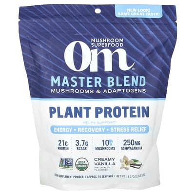 Master Blend, Plant Protein, Creamy Vanilla, 1.14 lb (518 g)