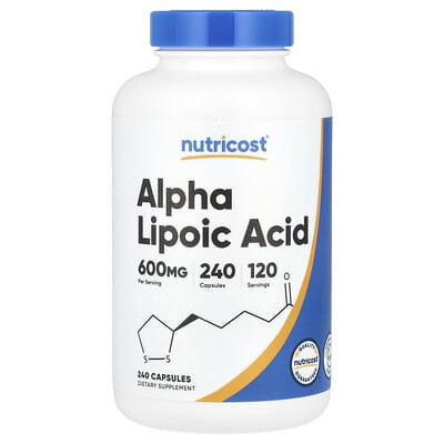 Альфа-липоевая кислота, 240 капсул, (300 mg на капсулу)