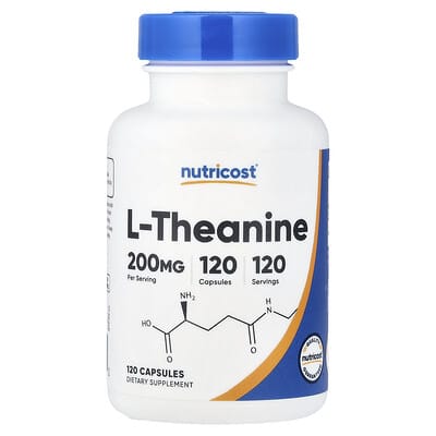 L-Теанин, 200 mg, 120 капсул