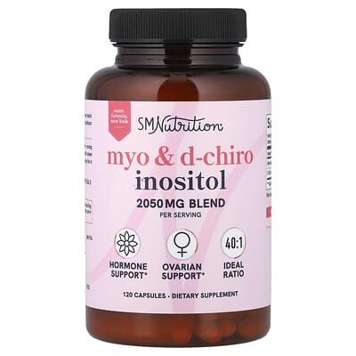 Myo & D-Chiro Inositol, 120 капсул