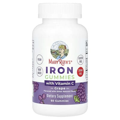 Желе в жевательных конфетах с витамином C, Grape, 60 шт