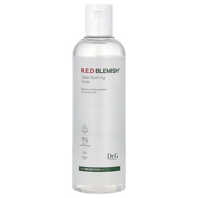 Очищающий тоник Dr. G R.E.D Blemish® Clear Soothing для чувствительной кожи, 10.14 fl oz (300 ml)