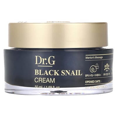 Крем с экстрактом улитки Black Snail Cream, 1.69 fl oz (50 ml)