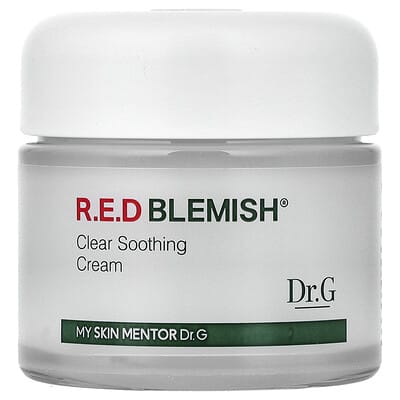 Успокаивающий крем R.E.D Blemish®, Clear Soothing Cream для чувствительной кожи, 2.36 fl oz (70 ml)