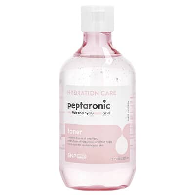 Тоник SNP Prep Peptaronic, Peptide And Hyaluronic Acid, Toner, 10.82 fl oz (320 ml)