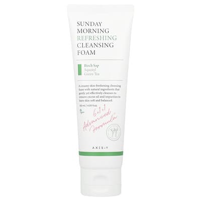 Очищающая пенка для умывания Sunday Morning Refreshing Cleansing Foam, 4.05 fl oz (120 ml)