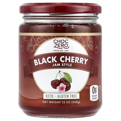 Фруктовый джем, Black Cherry, 12 oz (340 g)