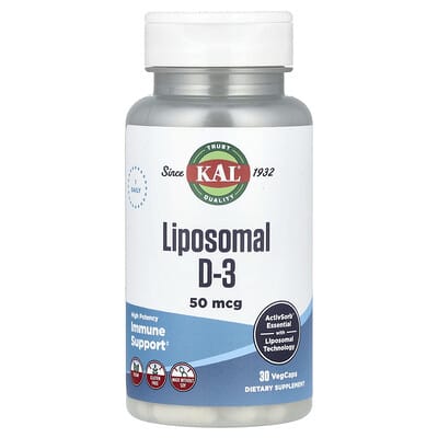 Liposomal D-3, 50 mcg, 30 VegCaps
