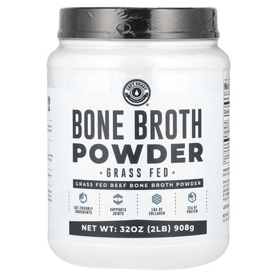 Left Coast Performance порошок костного бульона, говяжий, 32 oz (908 g)