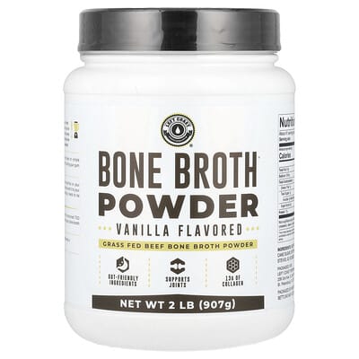 Порошок костного бульона Vanilla, 2 lb (907 g)