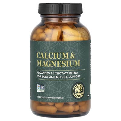 Calcium & Magnesium, 120 Capsules