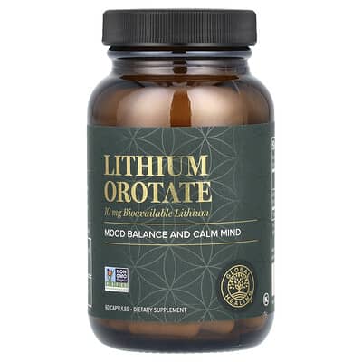 Lithium Orotate, 60 капсул (10 mg на капсулу)