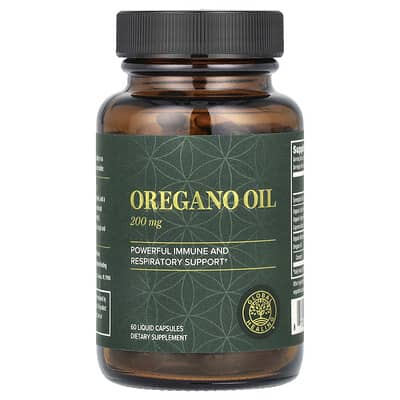 Масло орегано Global Healing, 60 Liquid Capsules