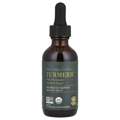Global Healing Raw Herbal Extract экстракт куркумы, 2 fl oz (59.2 ml)