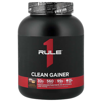 Clean Gainer™, Шоколад с арахисовой пастой, 2.18 kg