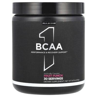 BCAA, фруктовый пунш, 8.47 oz (240 g)