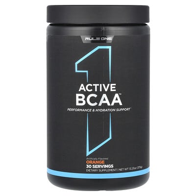 Аминокислоты Rule One Proteins Active BCAA Orange 13.23 oz (375 g)