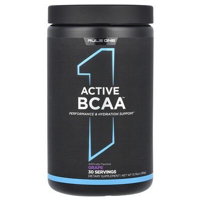 Rule One Proteins Active BCAA, виноград, 13.76 oz (390 g)