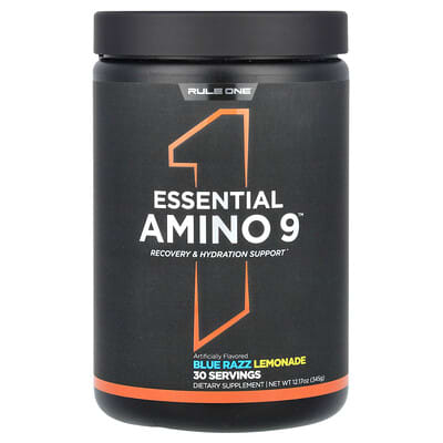 Аминокислоты Essential Amino 9, Blue Razz Lemonade, 12.17 oz (345 g)