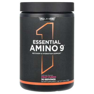 Essential Amino 9, фруктовый пунш, 11.64 oz (330 g)