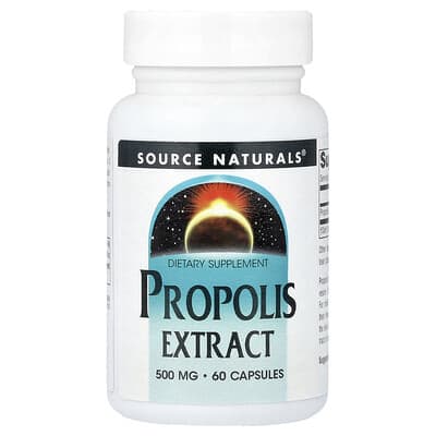 Source Naturals экстракт прополиса, 500 mg, 60 капсул