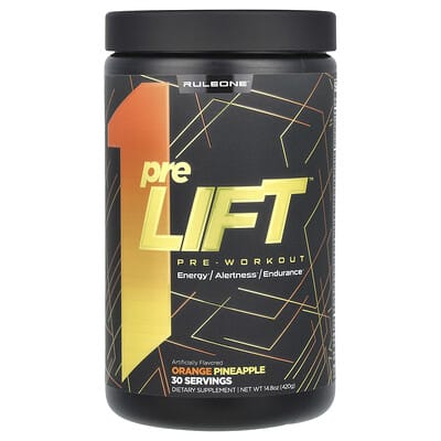 preLIFT, Pre-Workout, Orange Pineapple, 14.8 oz (420 g)