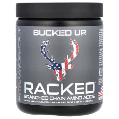 Bucked Up Racked BCAA, 'Merica Rocket Pop, 10.9 oz (309 g)