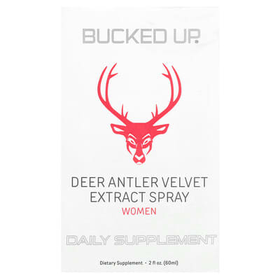 Deer Antler Velvet Extract Spray, Women, 2 fl oz (60 ml)
