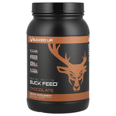 Buck Feed ™, Original Protein, шоколад, 35.34 oz (1,002 g)