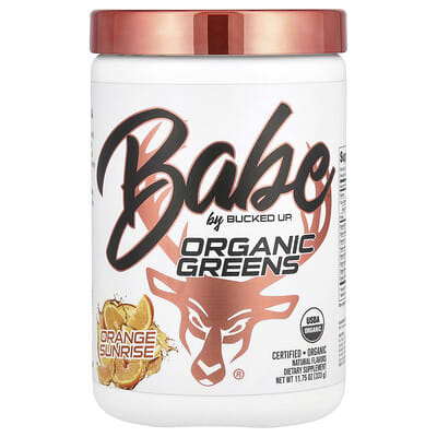 БАД Bucked Up Babe Organic Greens Orange Sunrise 11.75 oz (333 g)
